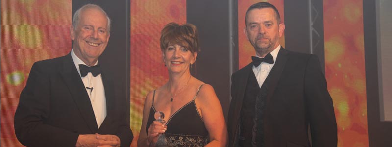 Dr Jacqueline Hall wins ‘outstanding contribution to the sector’ award at National Skills Academy for Power Awards